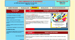 Desktop Screenshot of bourges-info.com