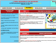 Tablet Screenshot of bourges-info.com